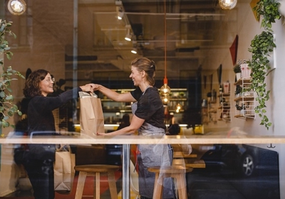 Two Women In A Shop