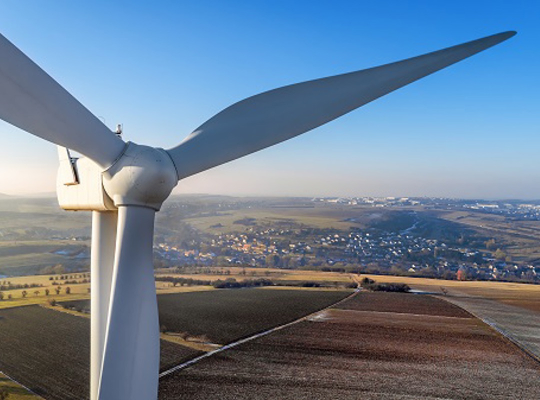 Windfarm And Fields 600X337